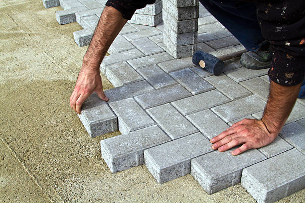 Permeable Paver Driveway in Hopelawn, NJ